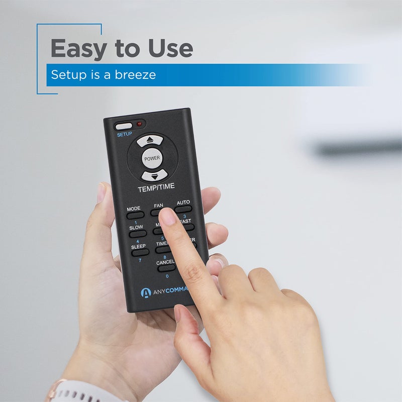 AnyCommand Universal Air Conditioner Remote Control, AC Remote for Over 60 Brands, Lightweight AC Remote Control Universal with Multiple Modes - Image 3